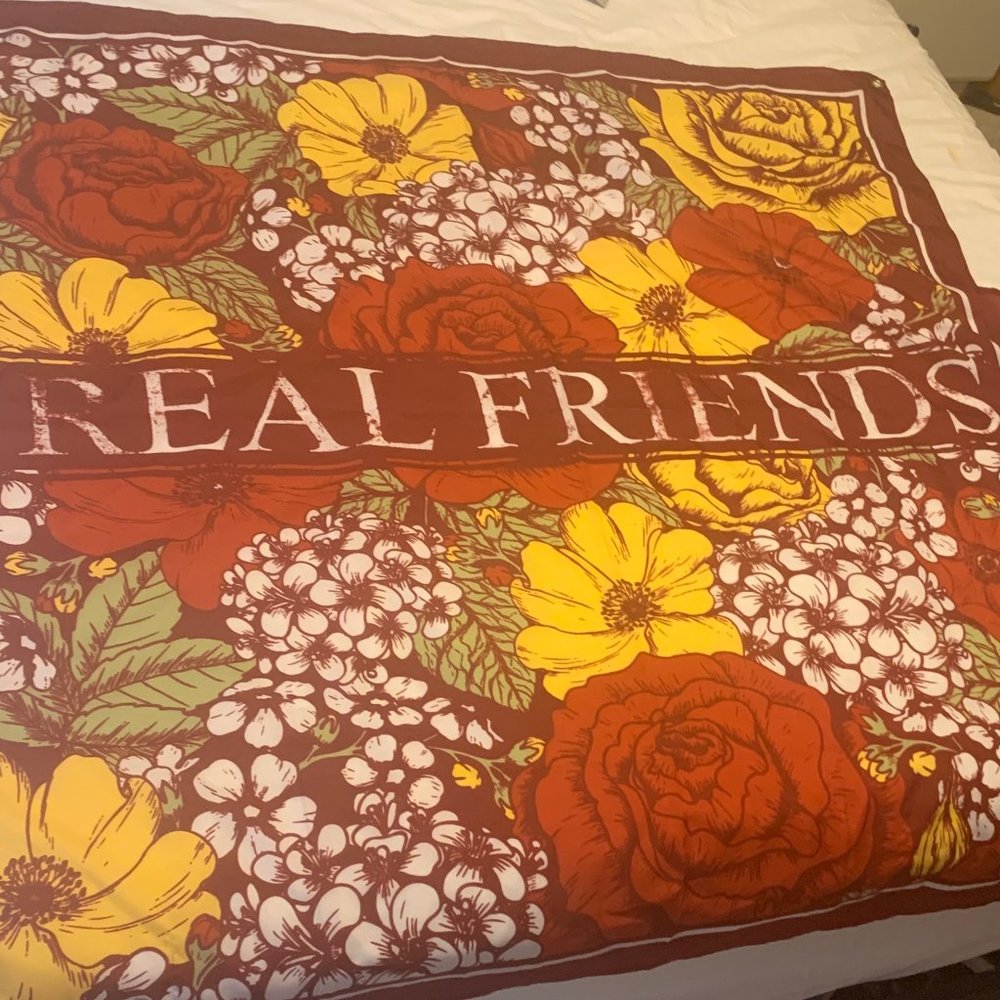 Real Friends Band Flag